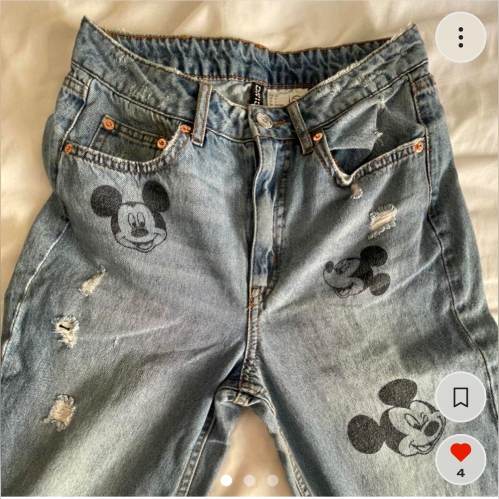Disney Mickey HM Jeans